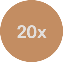 20x