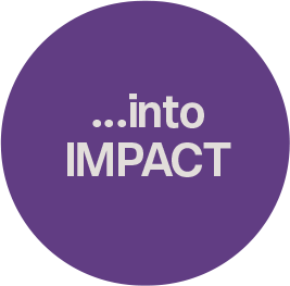into impact